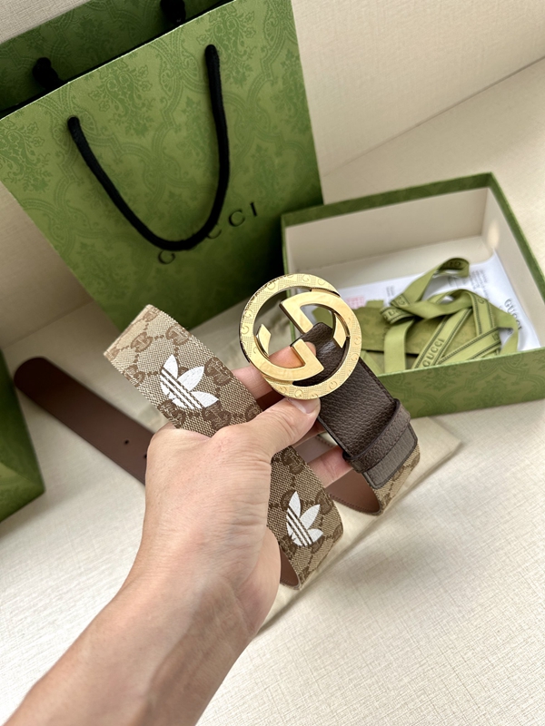 グッチベルト激安角部分ディテール